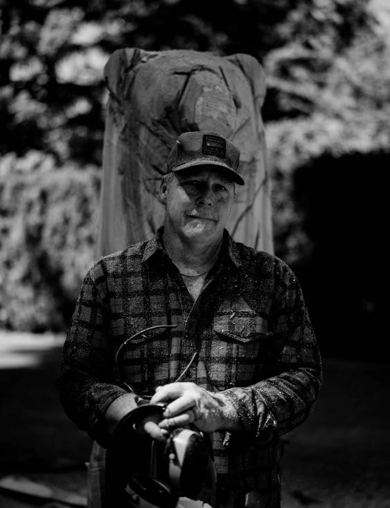 The Carver King: A Conversation with chainsaw artist Bob King