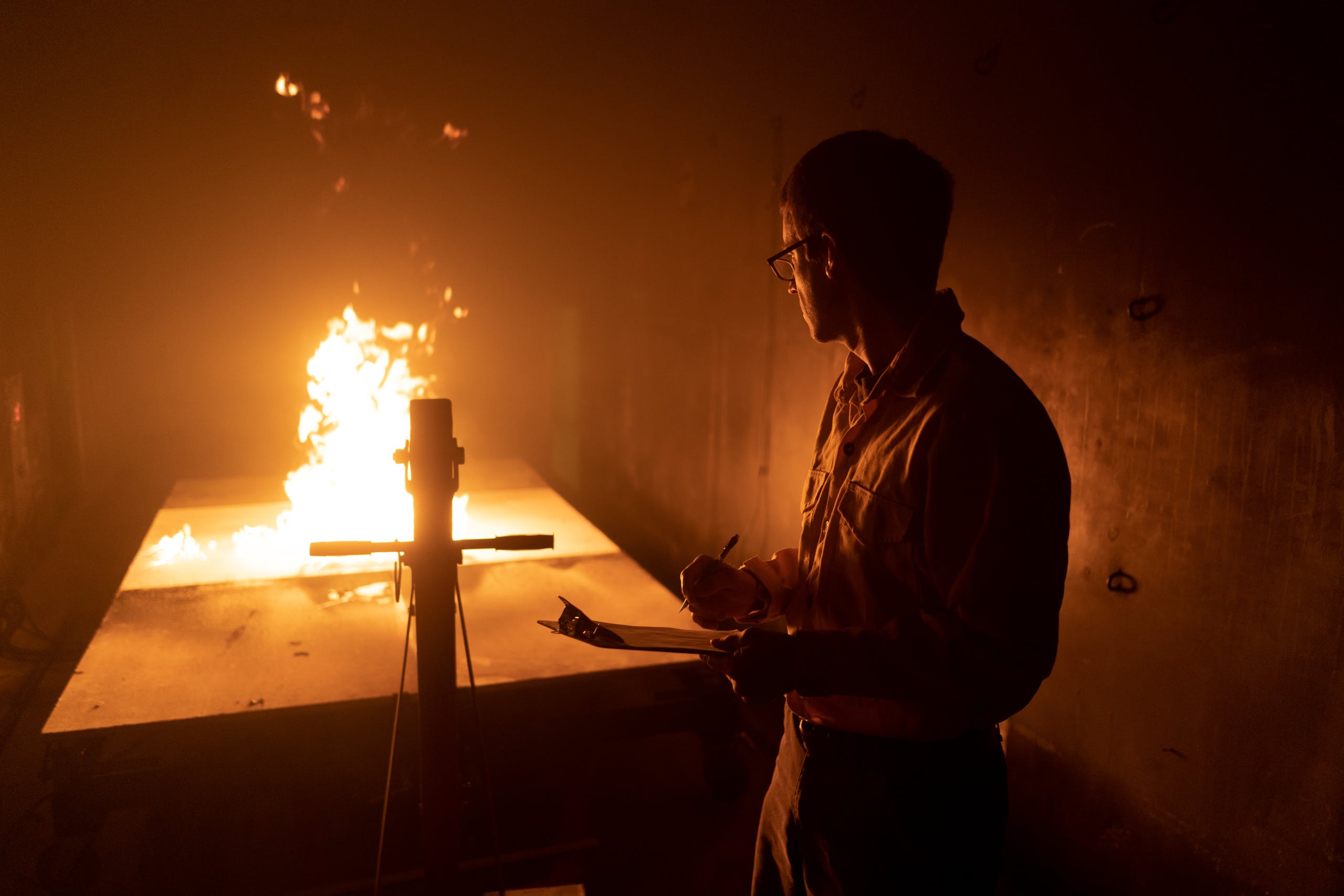 INSIDE THE FIRE LAB