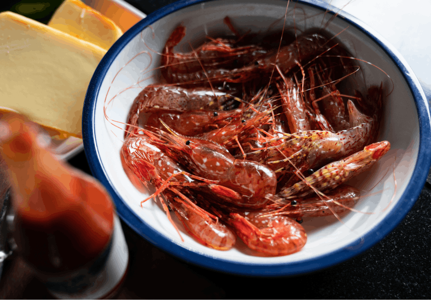 Filson Food: Shrimp & Grits