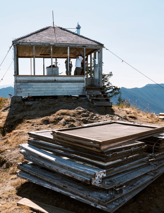 Between Hell & Heaven: Burley Mountain Fire Lookout Restoration  