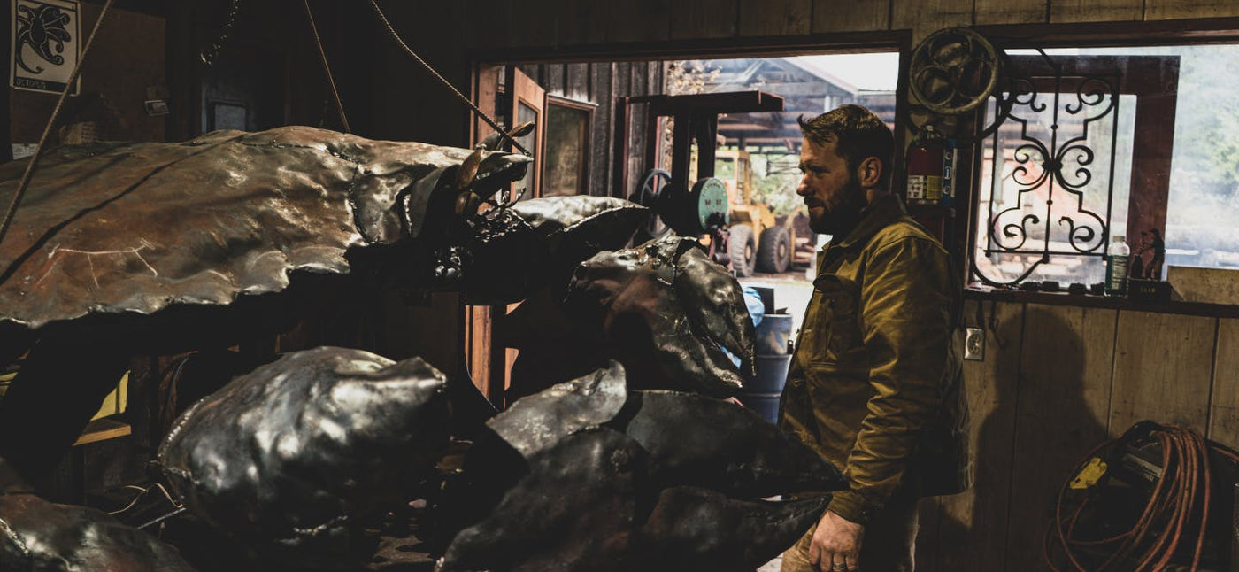 Forged from the Salish Sea: Artist Zack Leck