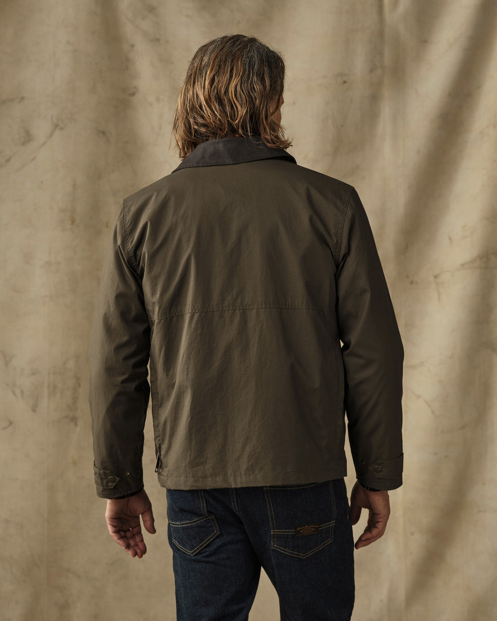 Dry Wax Short Field Jacket - Burnt Olive