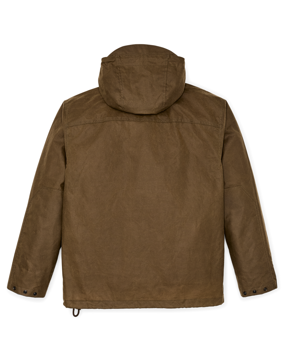 Alternate view of the Filson Shelter Cloth Waxed Anorak - Dark Tan