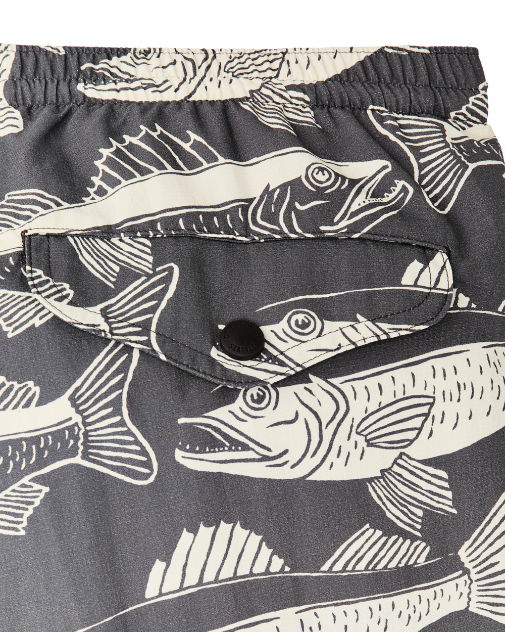 Oxbow Lake Trunks - Beluga Print