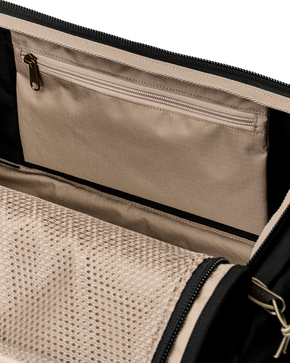 Alternate view of the Filson All-Weather 50l Duffle - Black / Covert