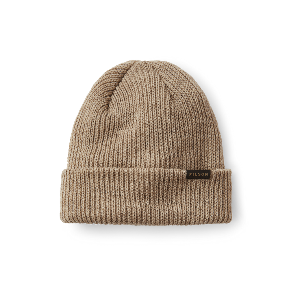 Front-facing image of the Filson Watch Cap - Sawdust