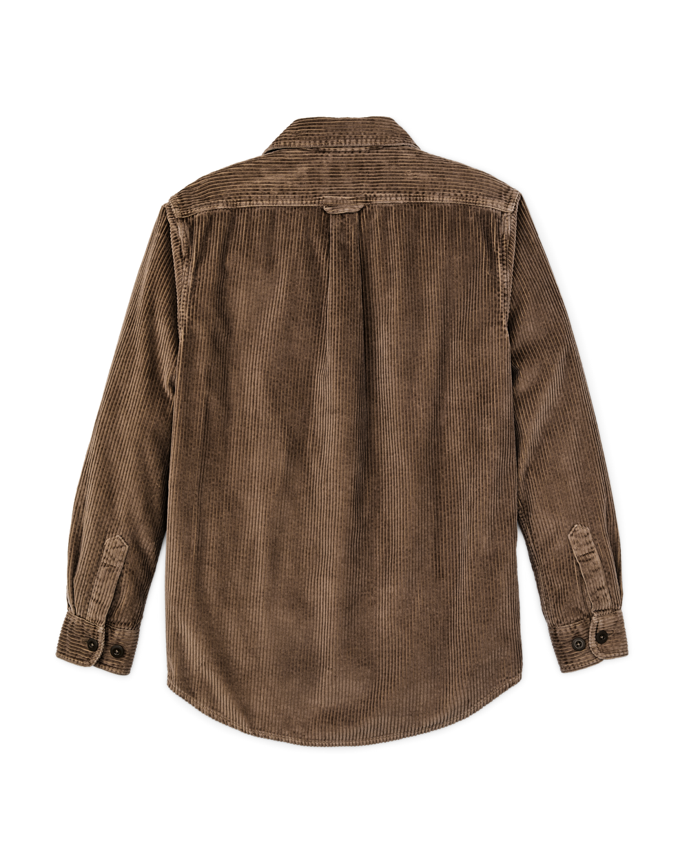 6-wale Corduroy Shirt - Brown