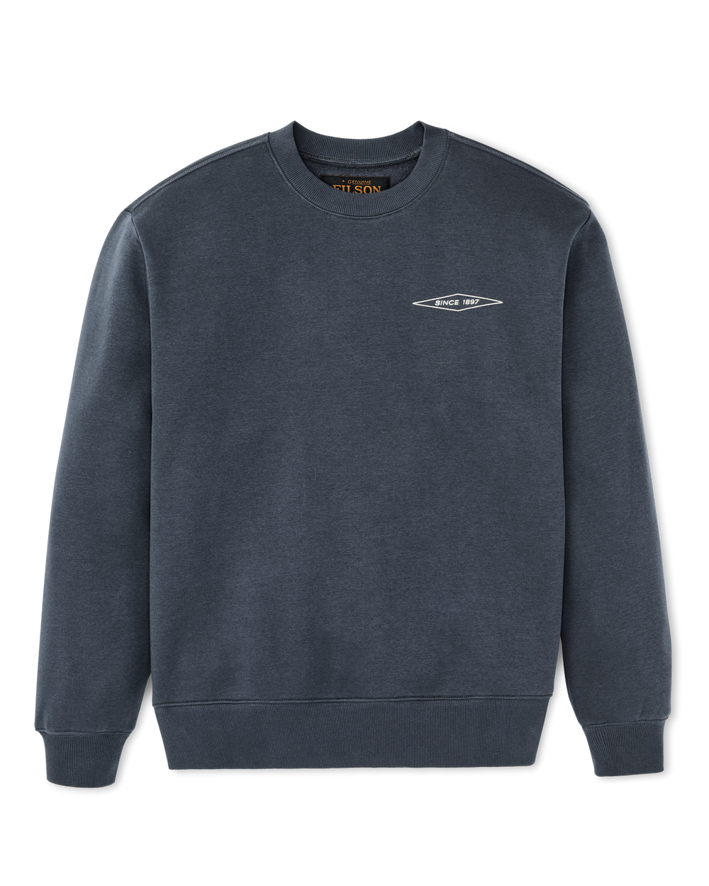 Diamond Graphic Crewneck Sweatshirt - Ink Blue