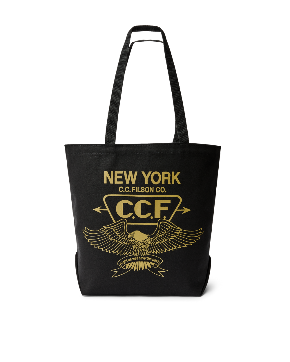 NYC Graphic Tote Bag - Black