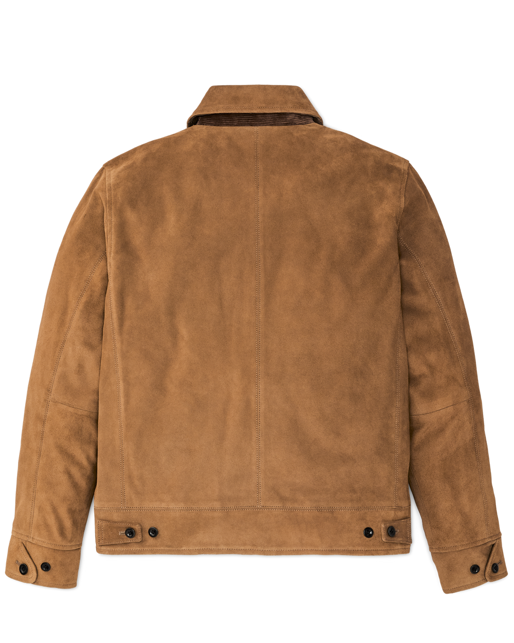 Alternate view of the Filson Leather Hadlock Jacket - Saddle Brown