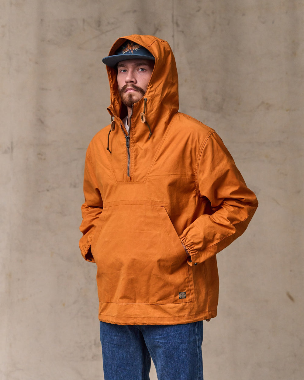 Dry Wax Anorak - Larch Gold