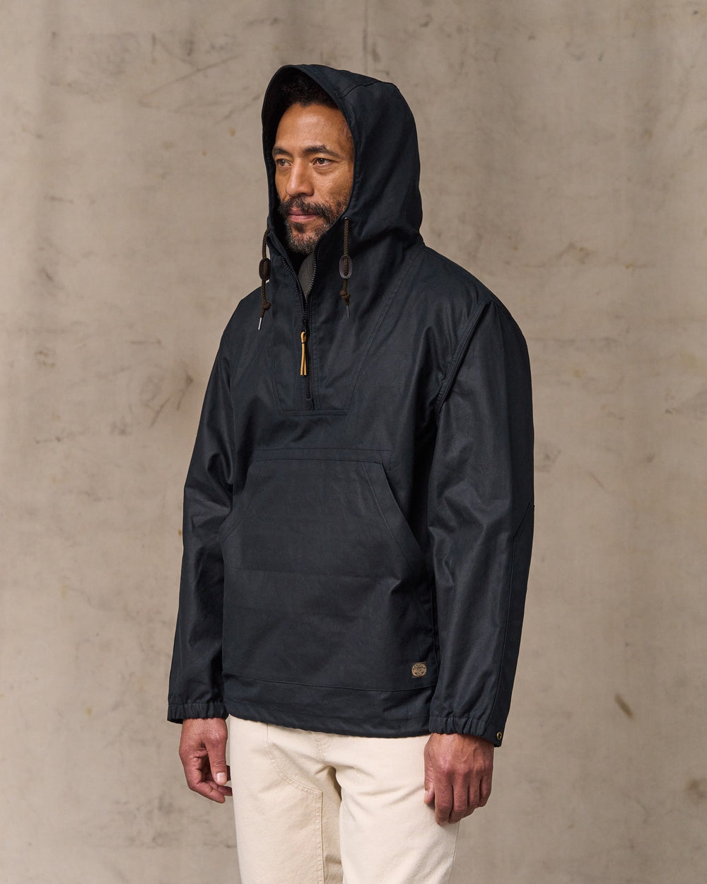 Shelter Cloth Waxed Anorak - Harbor Blue