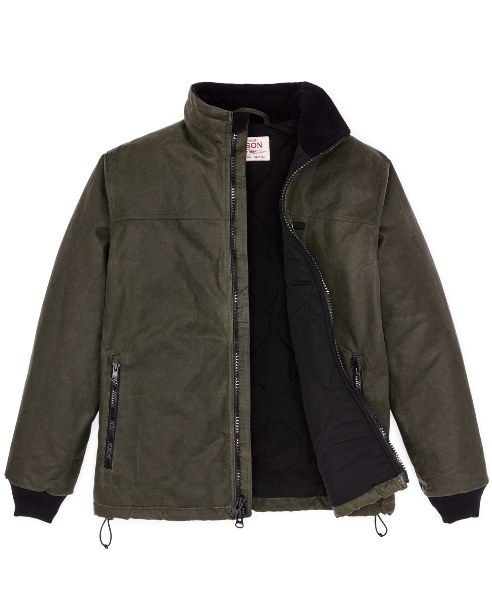 Tin Cloth Insulated Jacket - Otter Green