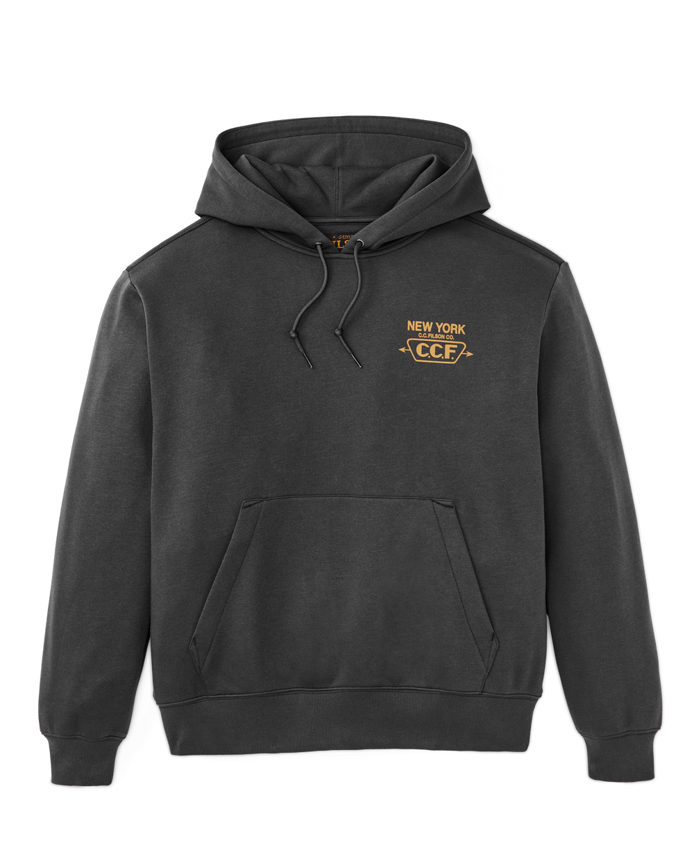 NYC Graphic Hoodie - Faded Black