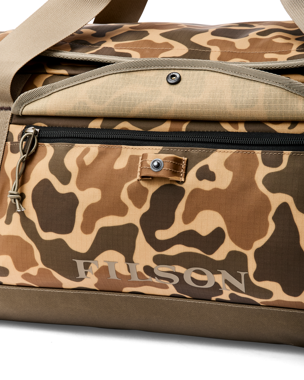 Alternate view of the Filson All-Weather 40L Duffle - Buckskin Camo