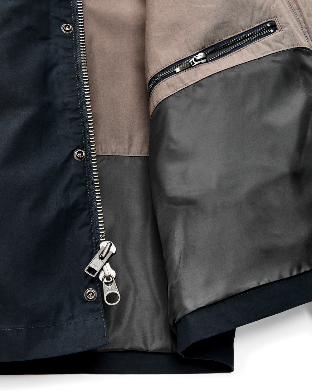 Alternate view of the Filson Dry Wax Short Field Jacket - Navy