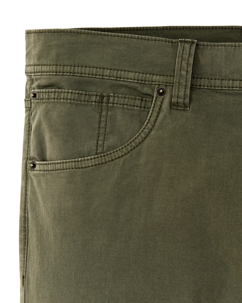 Alternate view of the Filson Granite Mountain 5-pocket Pants - Burnt Olive