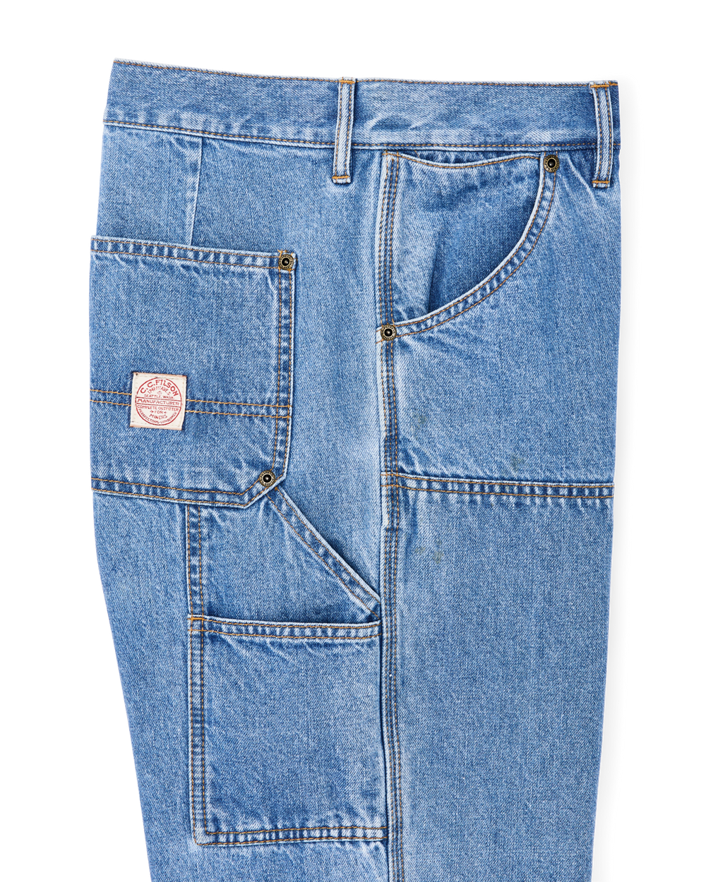 Alternate view of the Filson Women's 11-oz. Work Jeans - Medium Indigo