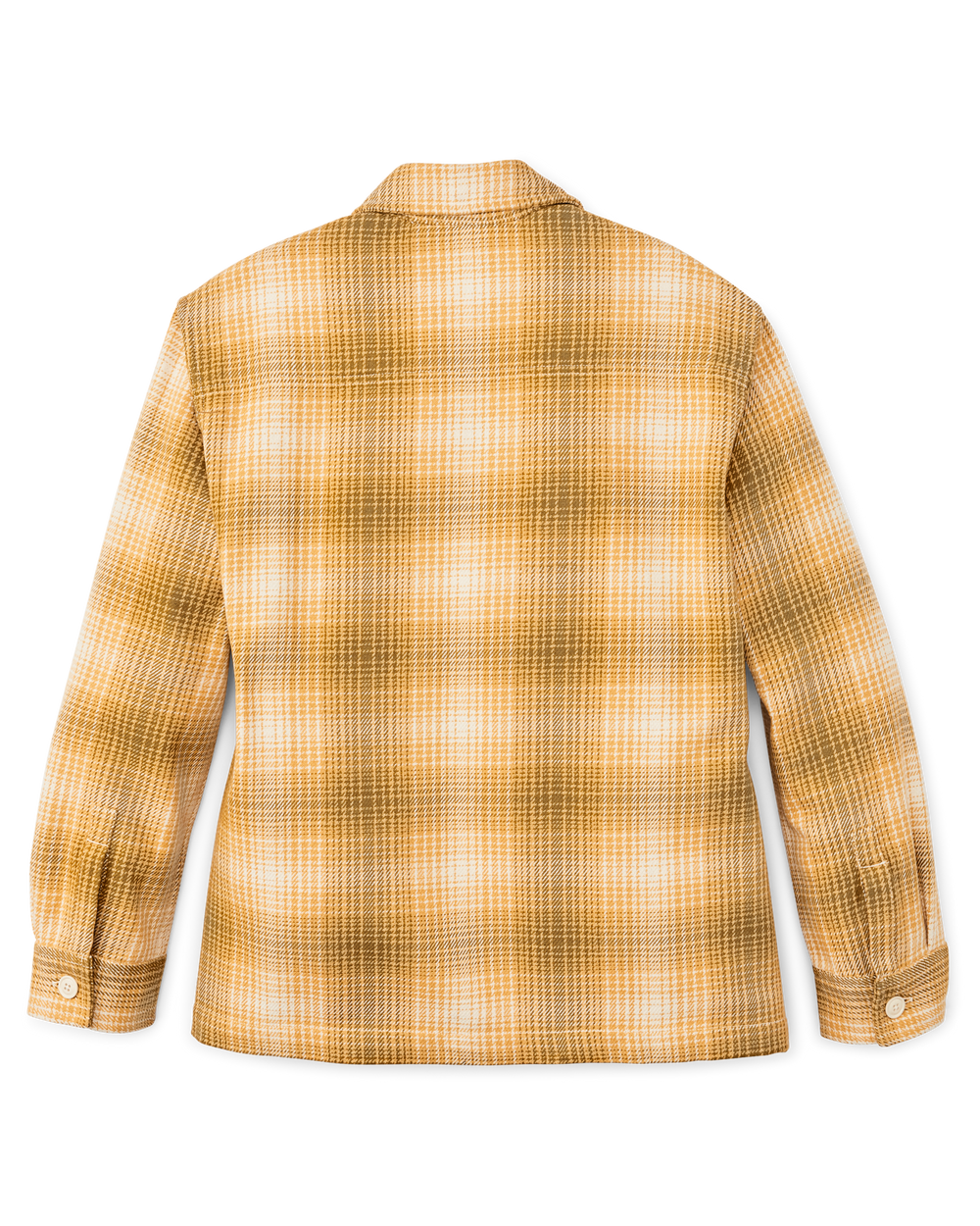Alternate view of the Filson Women's Deer Island Jac-shirt - Ochre / Cream Plaid