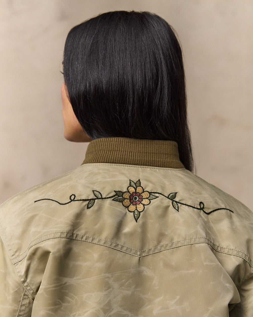 Women's Western Satin Jacket - Silver Sage