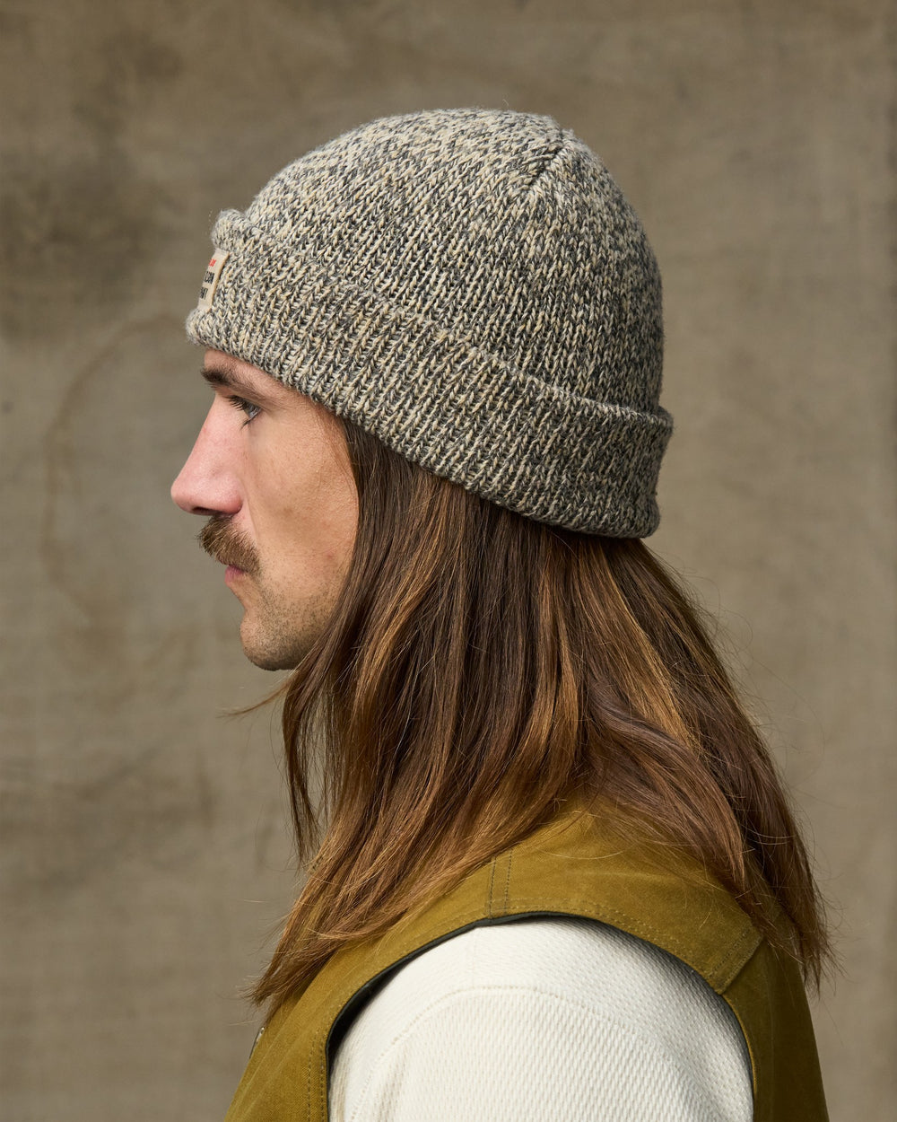 Lined Ragg Wool Beanie - Charcoal Heather