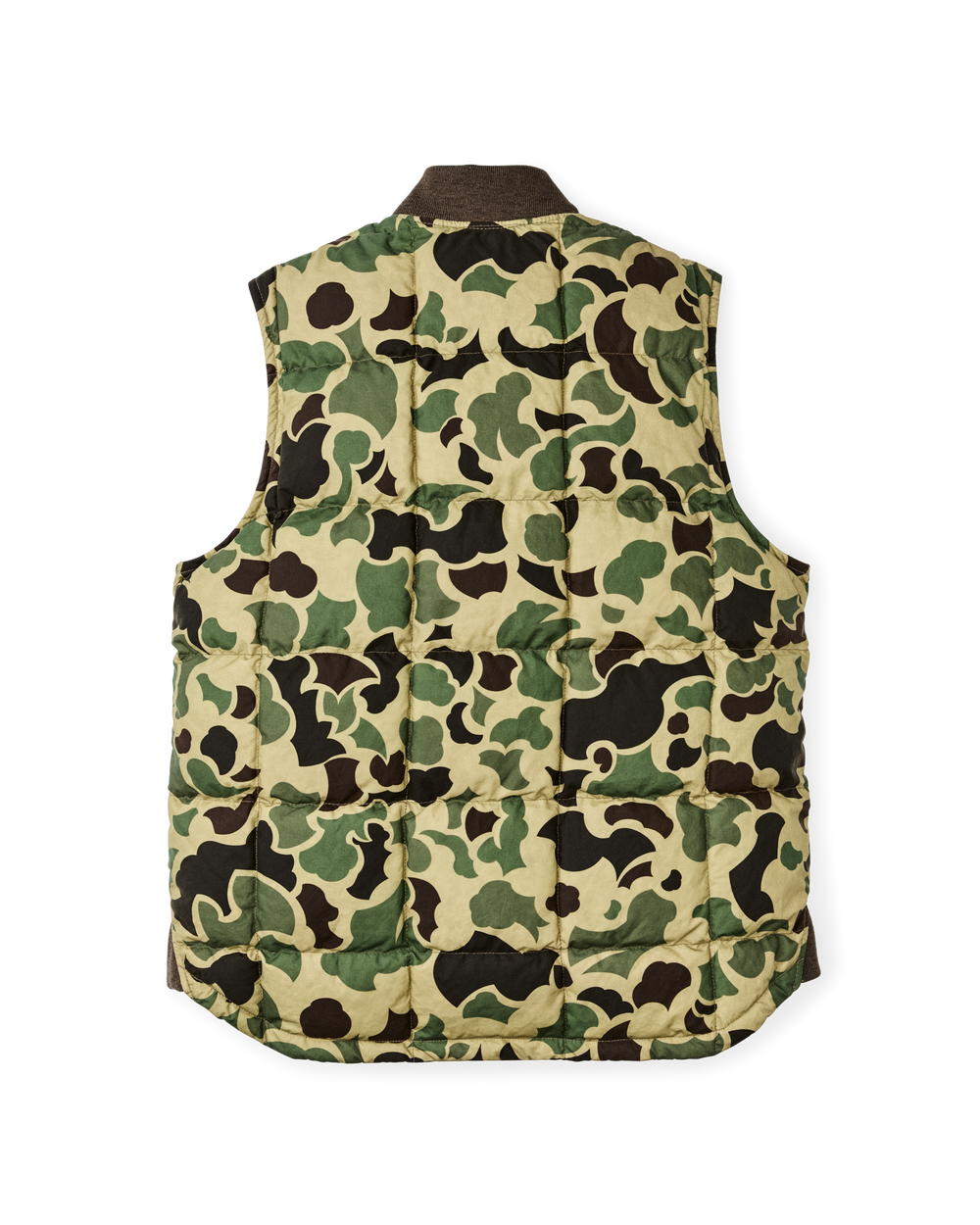 Waxed Down Vest - Tundra Shrub Camo