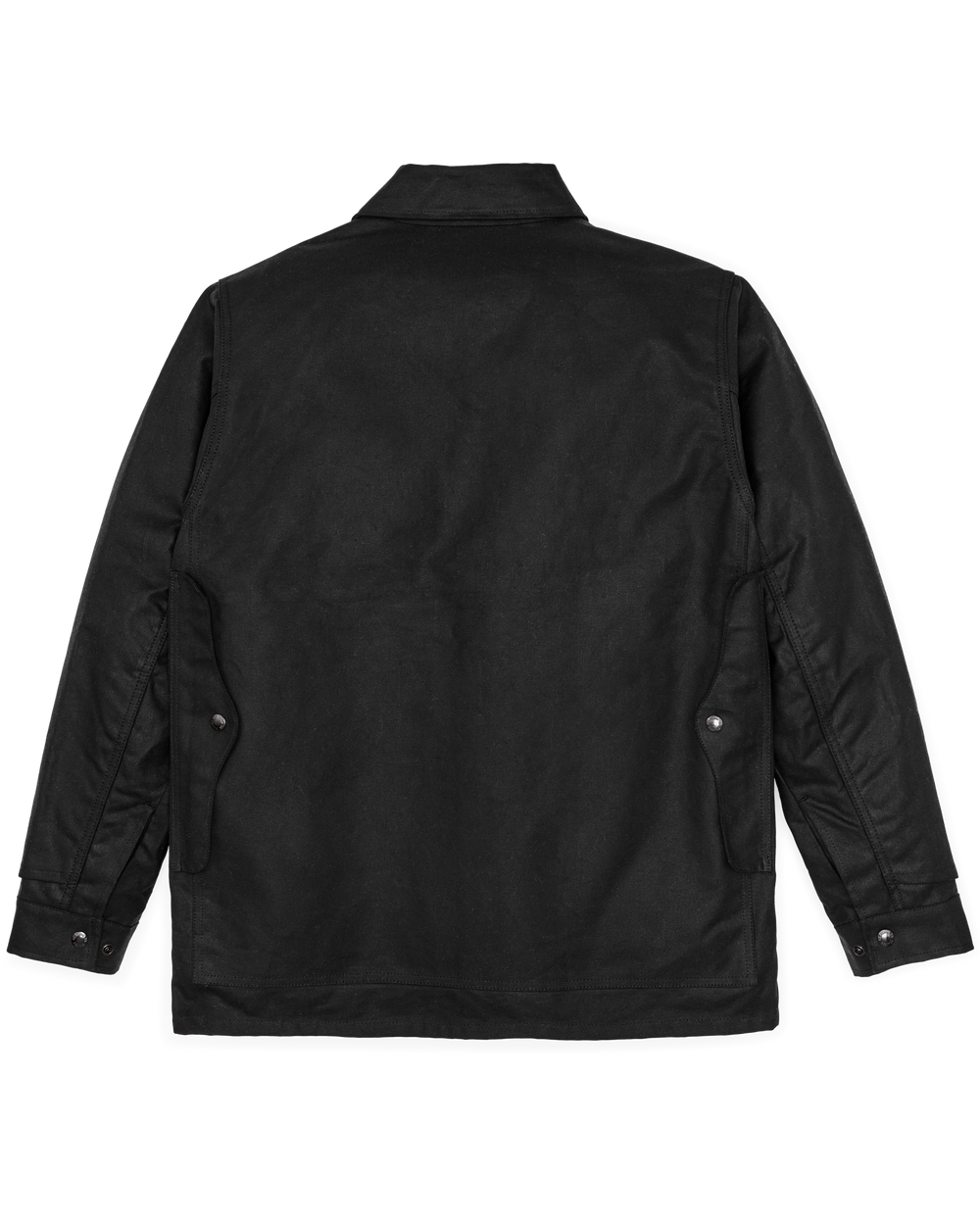 Alternate view of the Filson Lined Tin Cloth Cruiser Jacket - Black