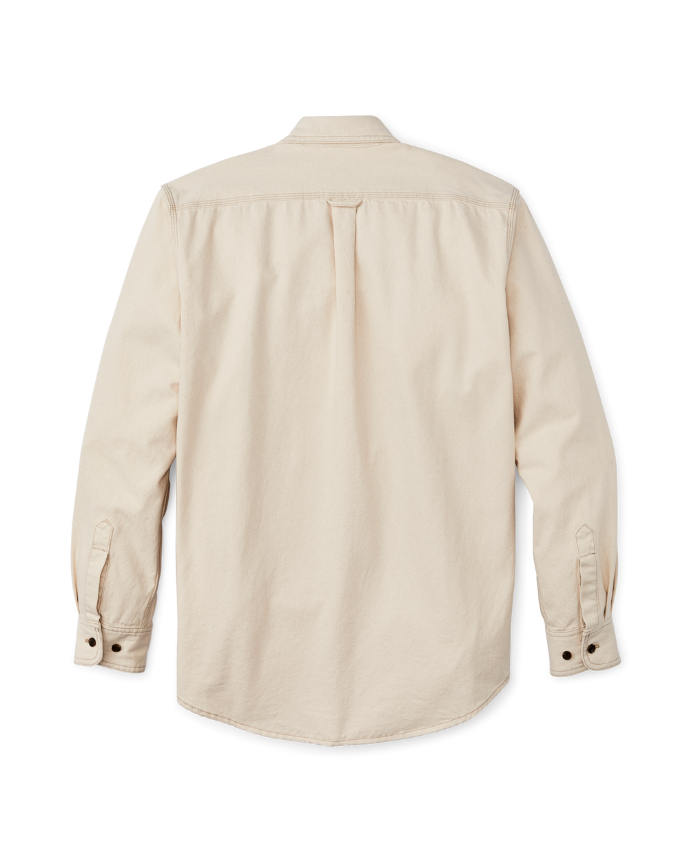Alternate view of the Filson Natural Twill Guide Shirt - Natural Seed
