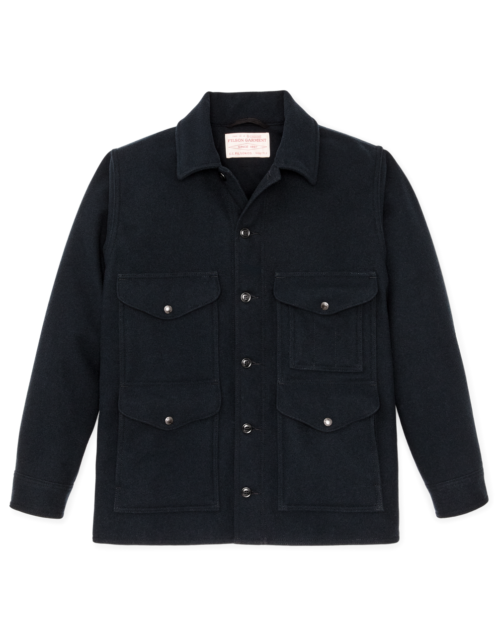 Seattle Wool Cruiser Jacket - Navy