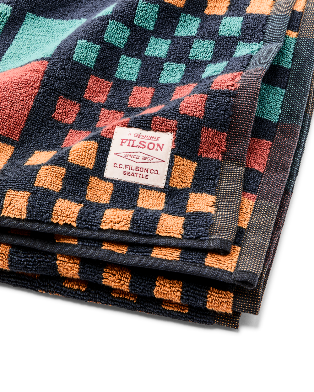 Alternate view of the Filson Seabrook Filson Towel - Navy