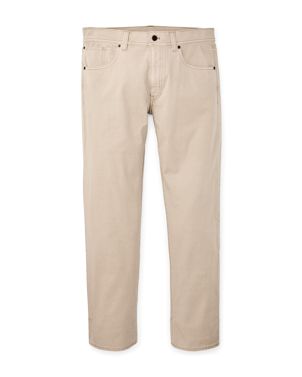 Front-facing image of the Filson Granite Mountain 5-pocket Pants - Buck Tan