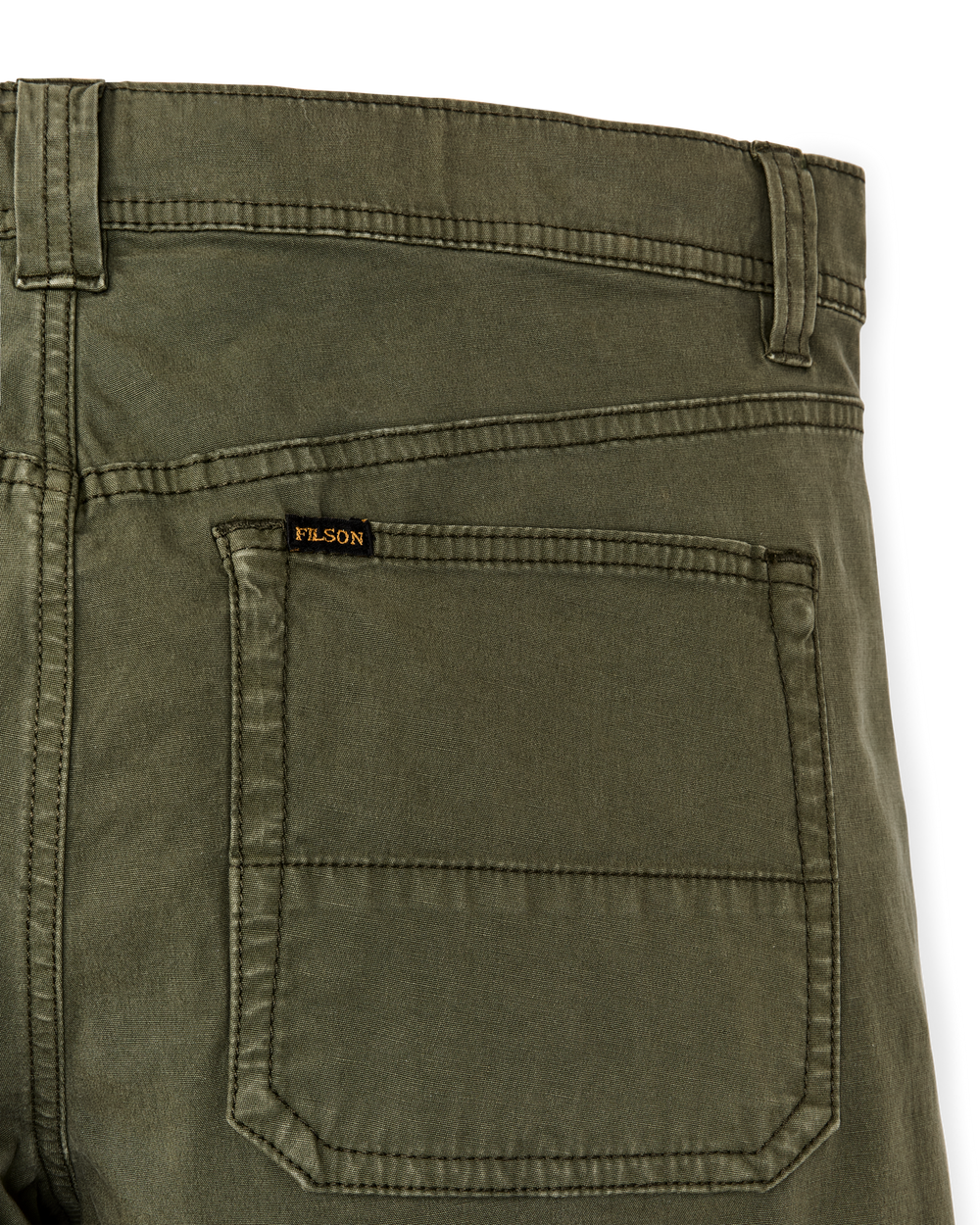 Alternate view of the Filson Granite Mountain 5-pocket Pants - Burnt Olive