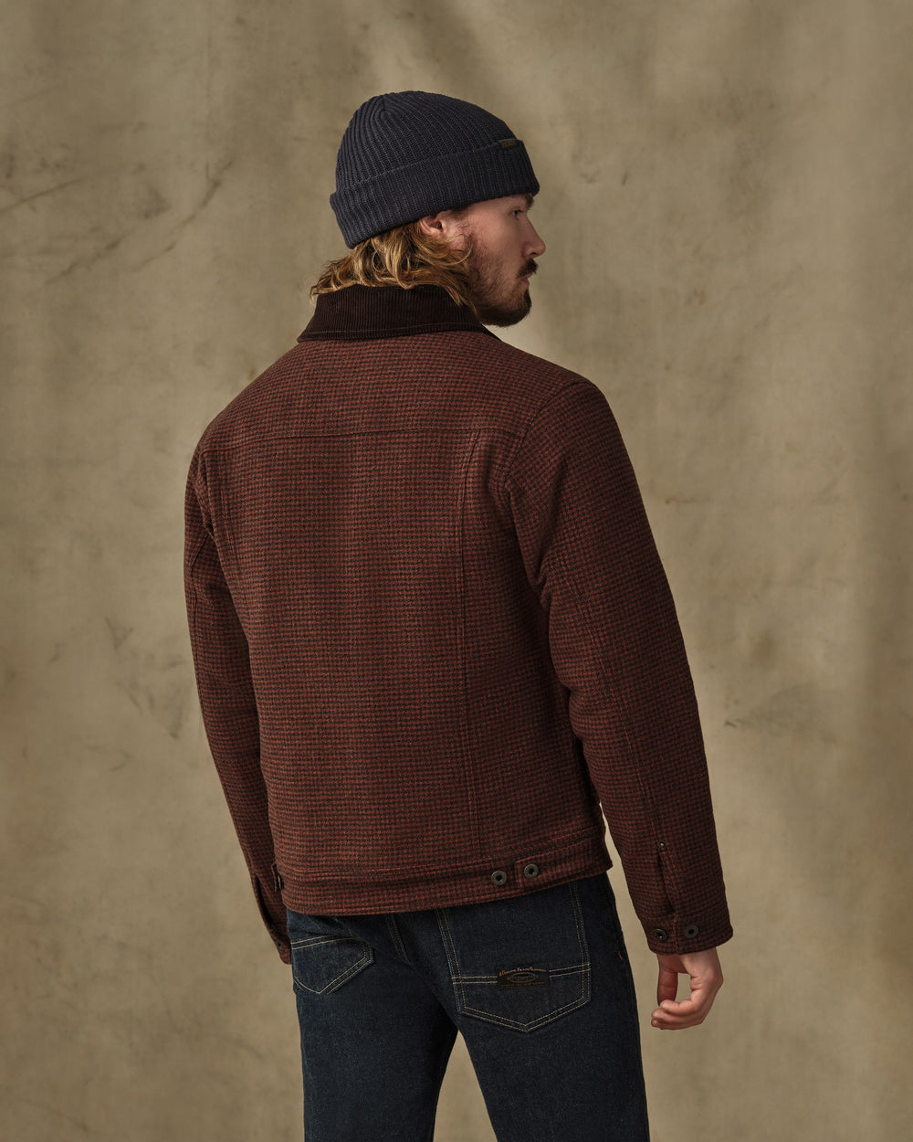 Spokane Insulated Short Cruiser - Merlot / Black Plaid
