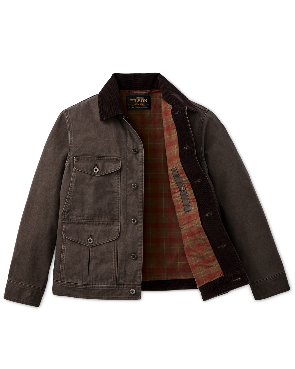 Rustic Canvas Journeyman Jacket - Bark