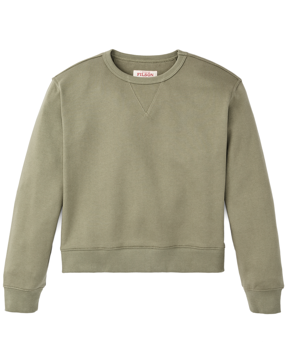 Women's French Terry Crewneck - Olive Branch