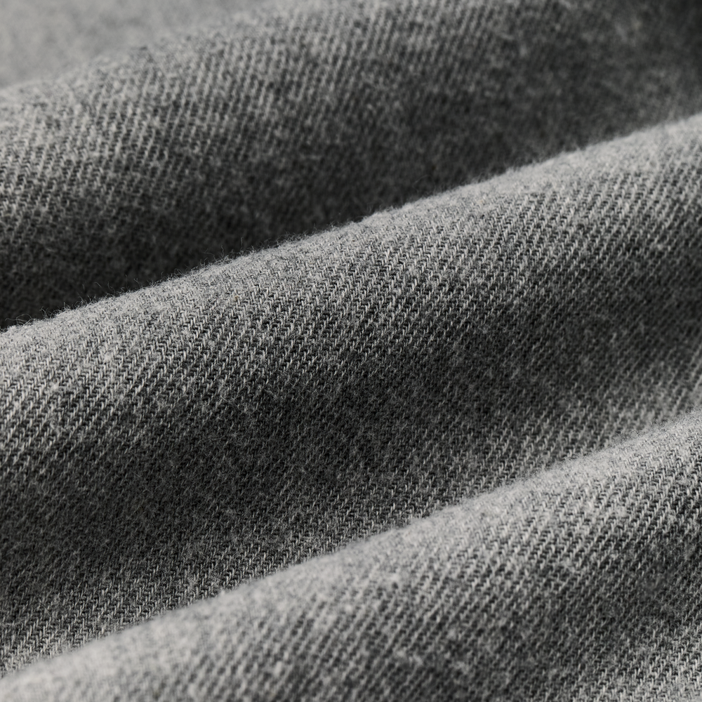 Alternate view of the Filson The Rangeland Flannel Shirt - Light Heather Gray