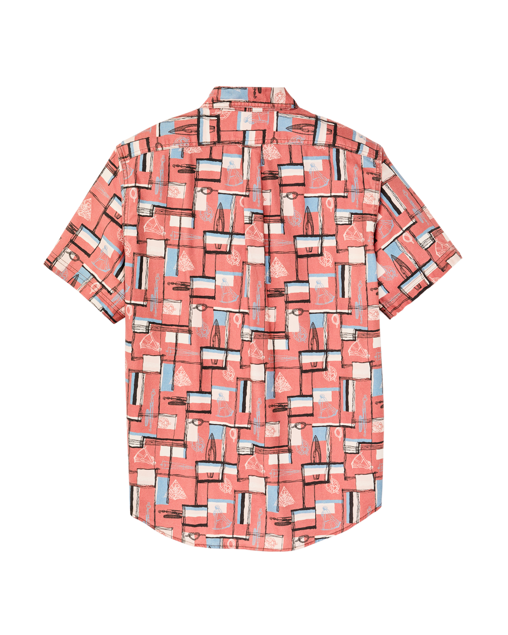 Short Sleeve Lightweight Alaskan Guide Shirt - Russet Print