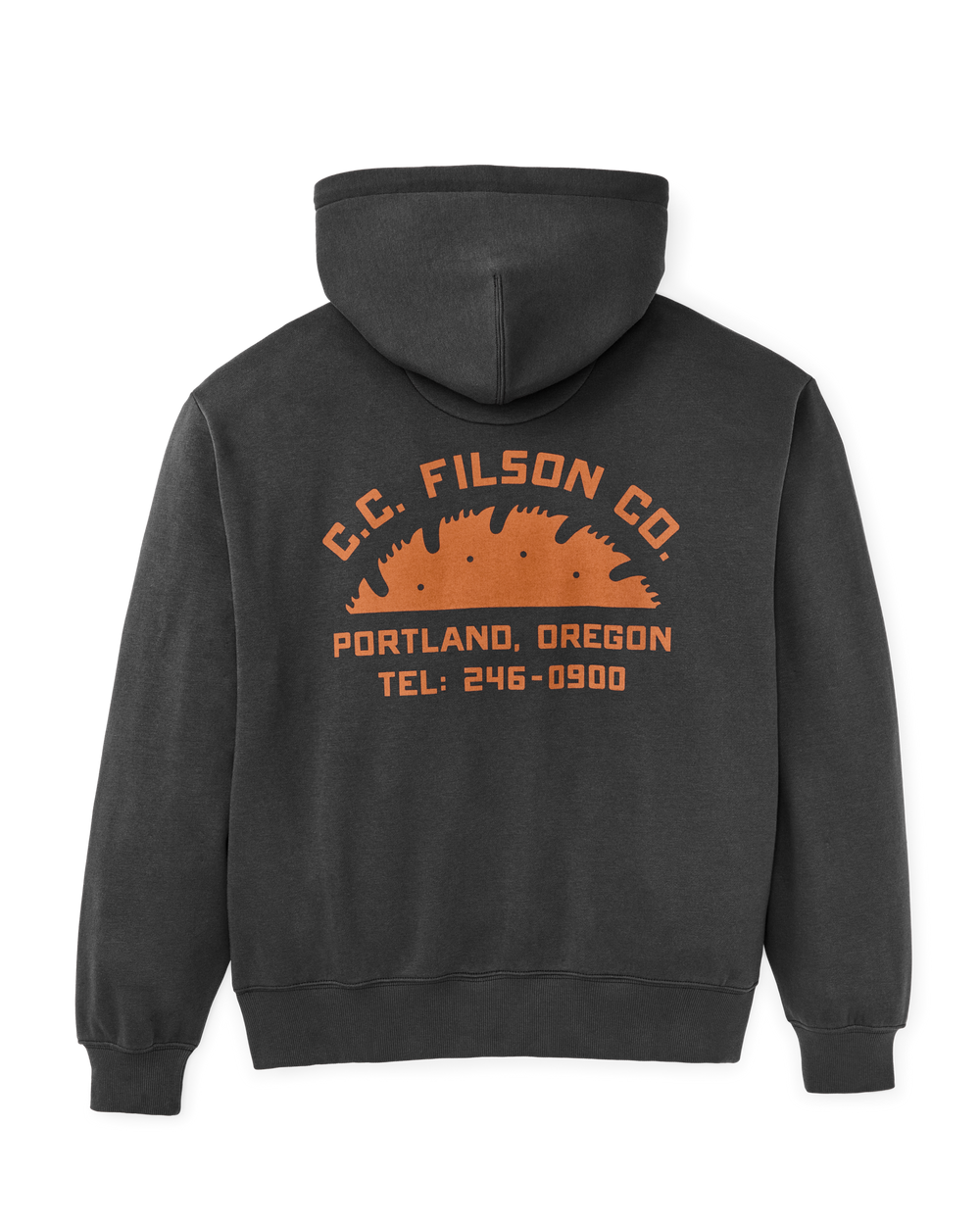 Portland Graphic Hoodie - Faded Black