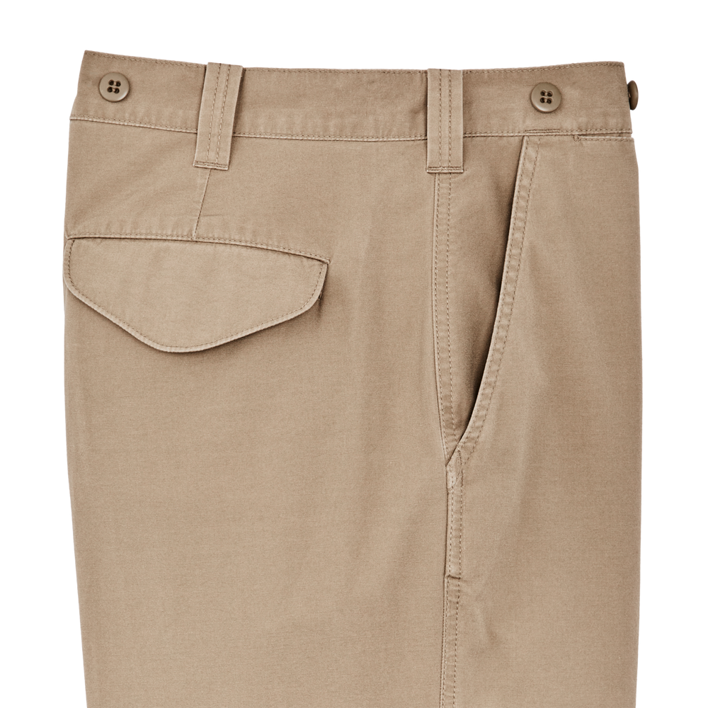 Alternate view of the Filson Safari Cloth Pants - Safari Khaki