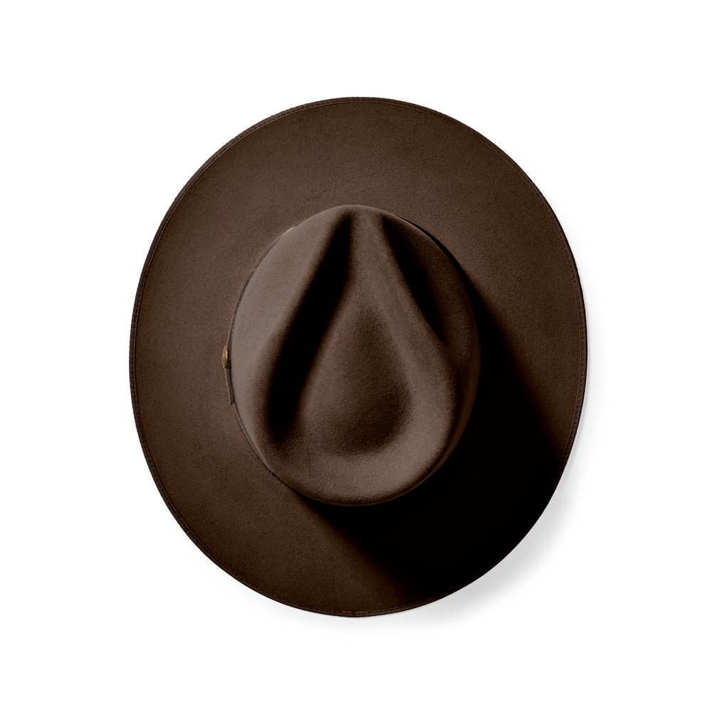 Alternate view of the Filson Stetson Wolf Canyon Hat - Brown