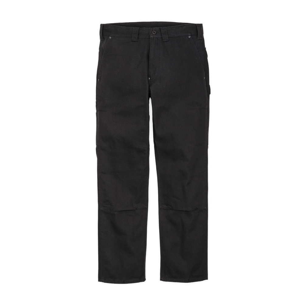 Front-facing image of the Filson Worksmith Double Layer Pants - Black