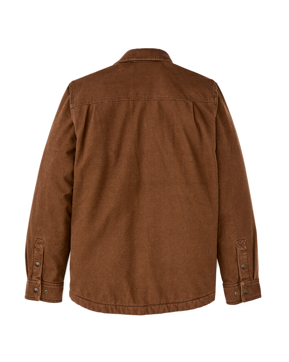 Fleece Lined Jac-shirt - Brown