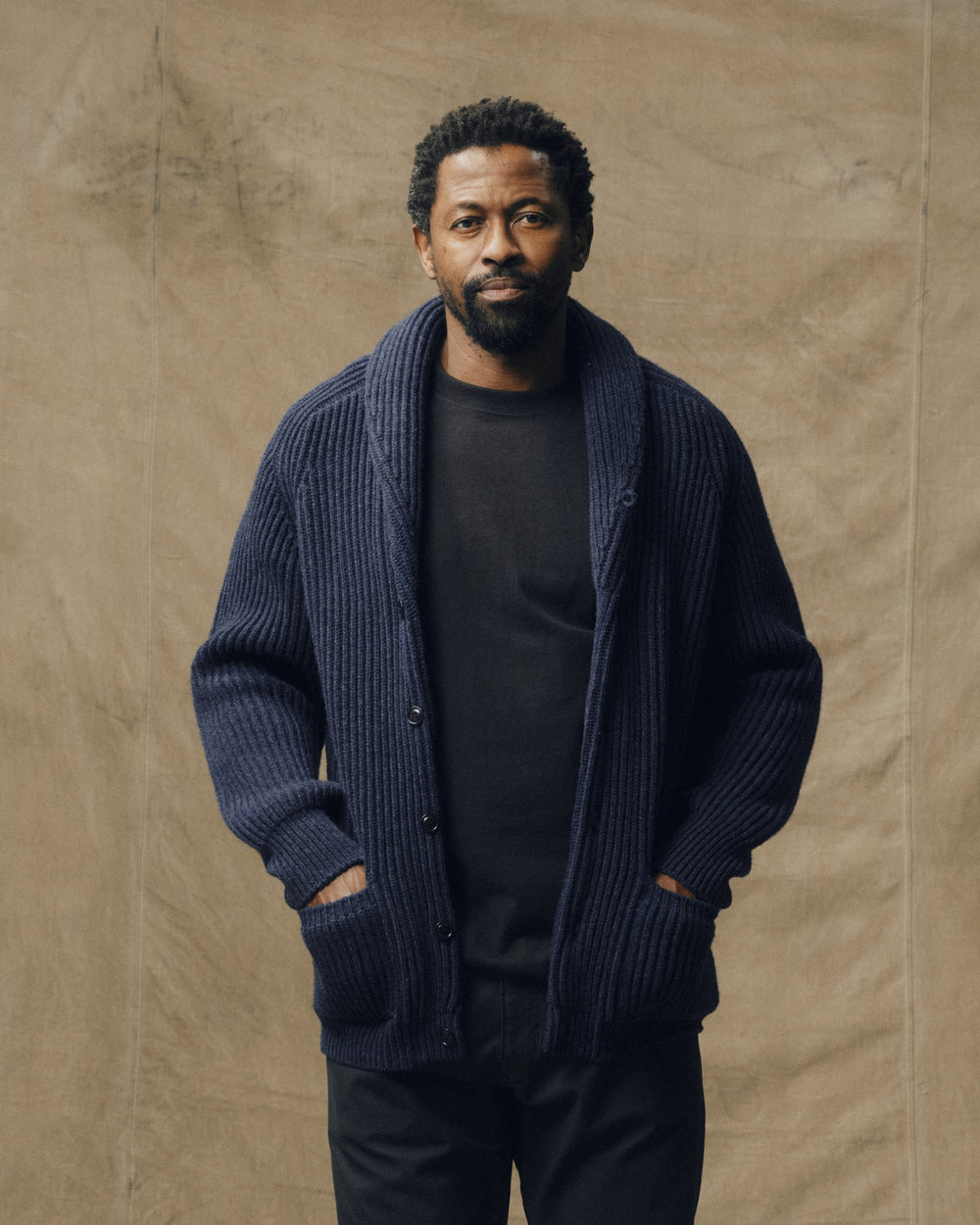 Bristol Cardigan Sweater - Navy
