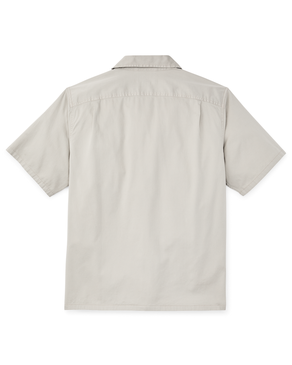 Short Sleeve 4.5-oz. Twill Shirt - Gray Sky