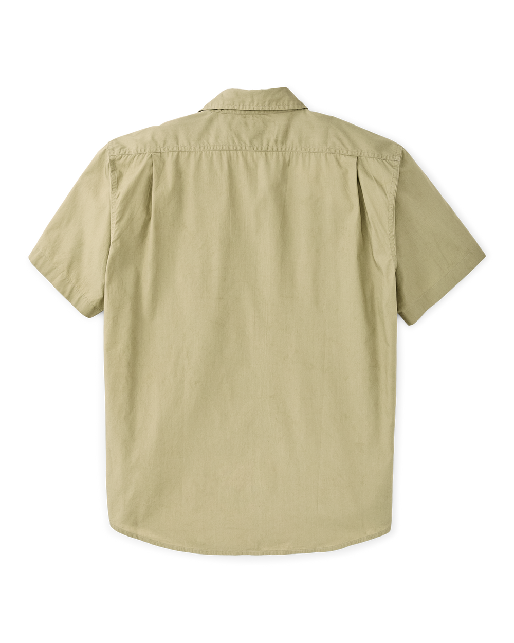 Alternate view of the Filson Filson's Washed Short Sleeve Feather Cloth Shirt - Lakebed