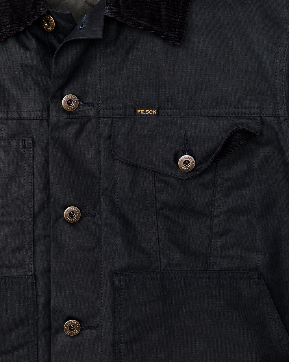 Insulated Short Cruiser Jacket - Harbor Blue