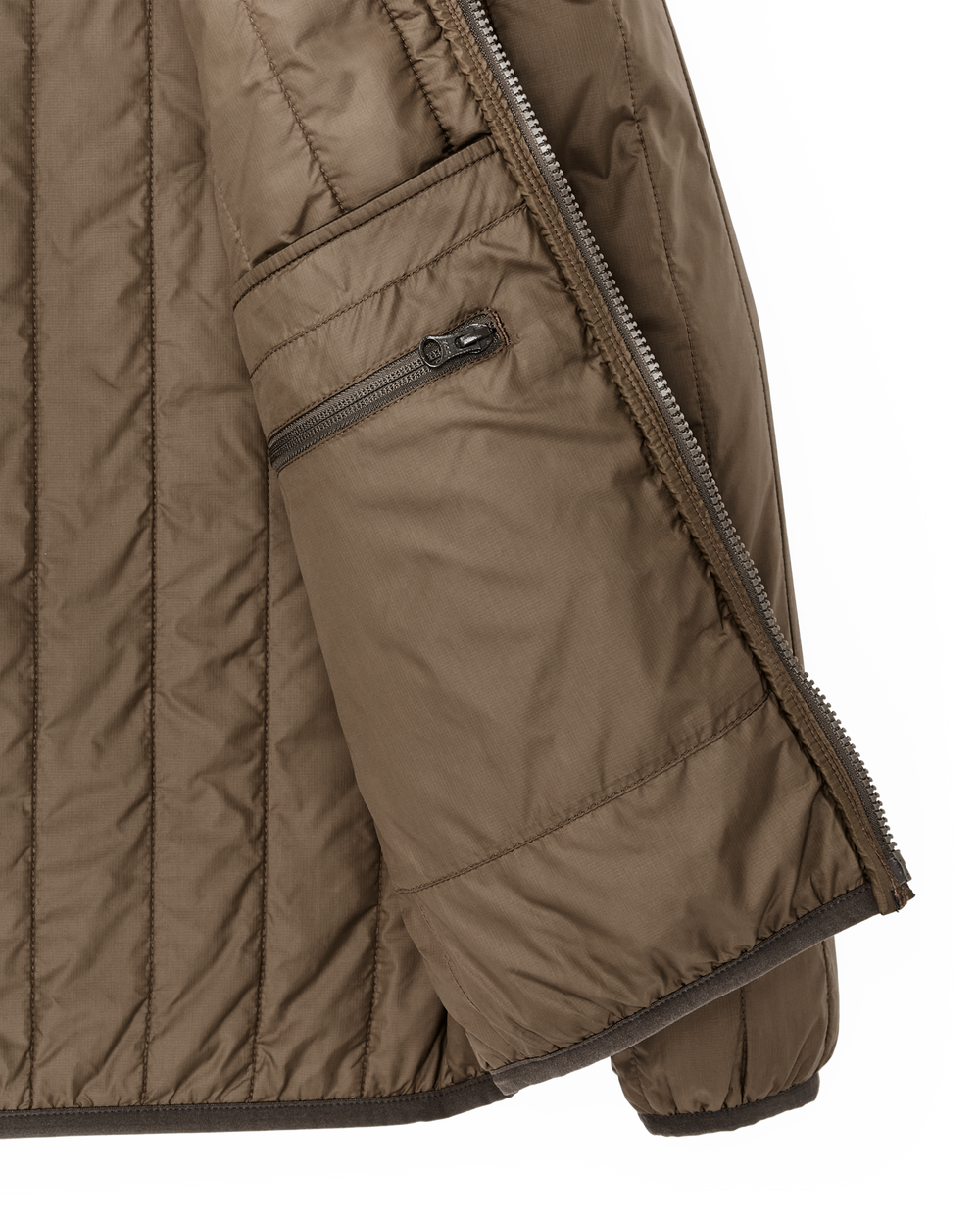 Alternate view of the Filson Ultralight Jacket - Teak