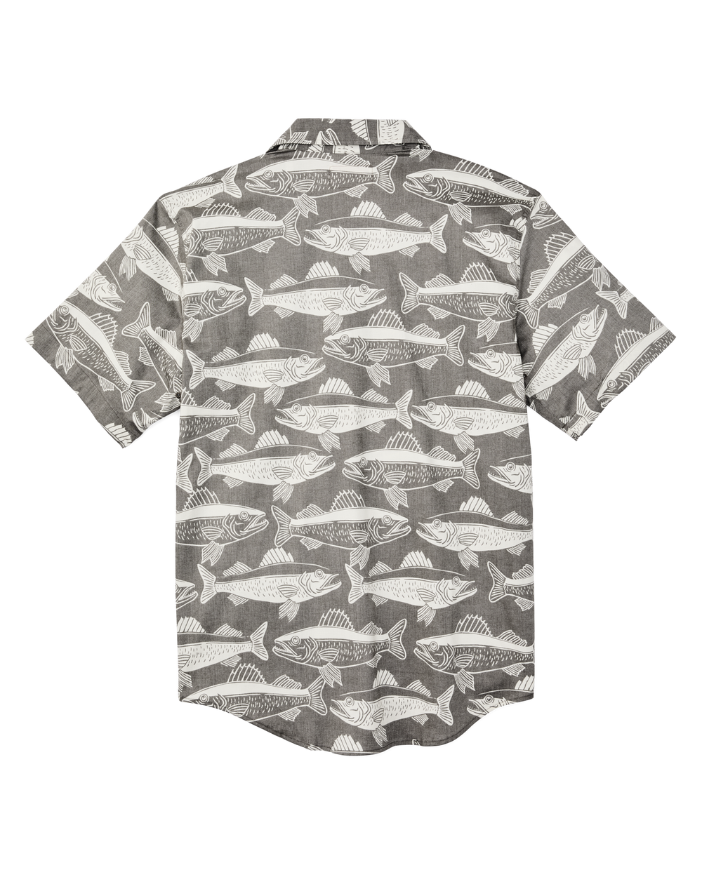 Alternate view of the Filson Twin Lakes Short Sleeve Sport Shirt - Beluga / Print