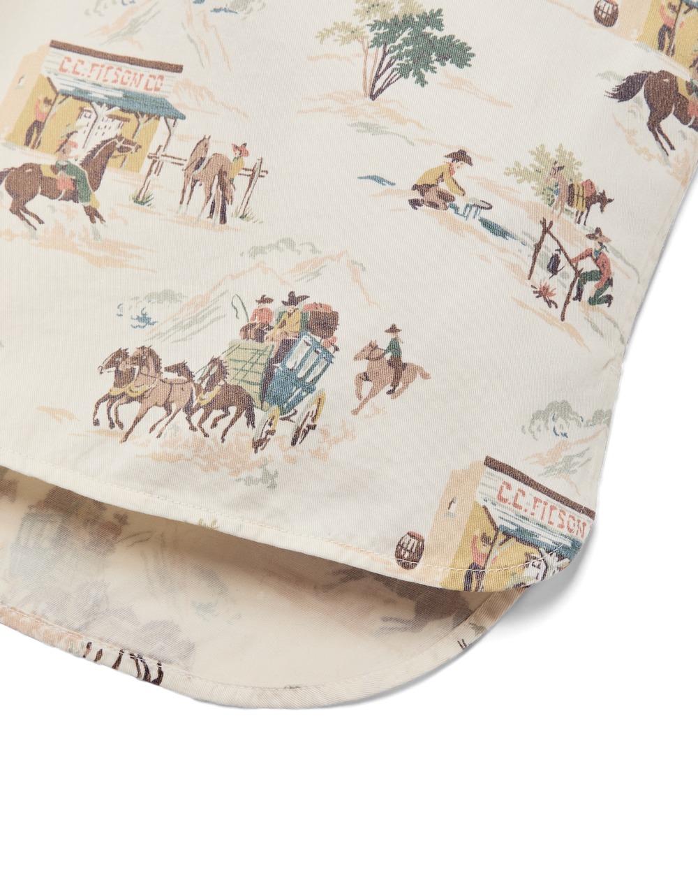 Women's Twill Popover Shirt - Desert Natural Print