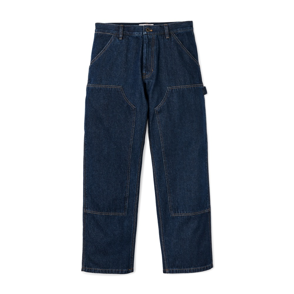Front-facing image of the Filson Women's 9-oz. Work Jeans - Dark Rinse